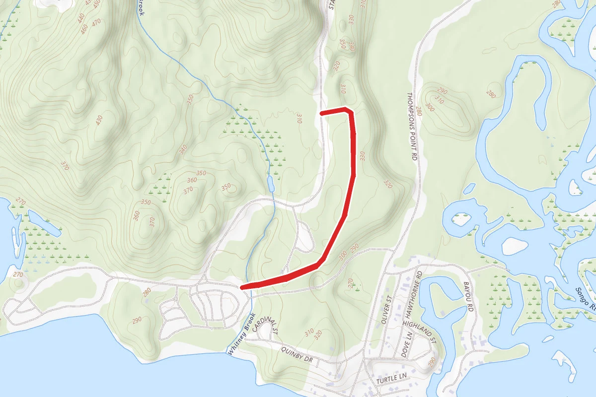 Sebago Lake State Park Trail