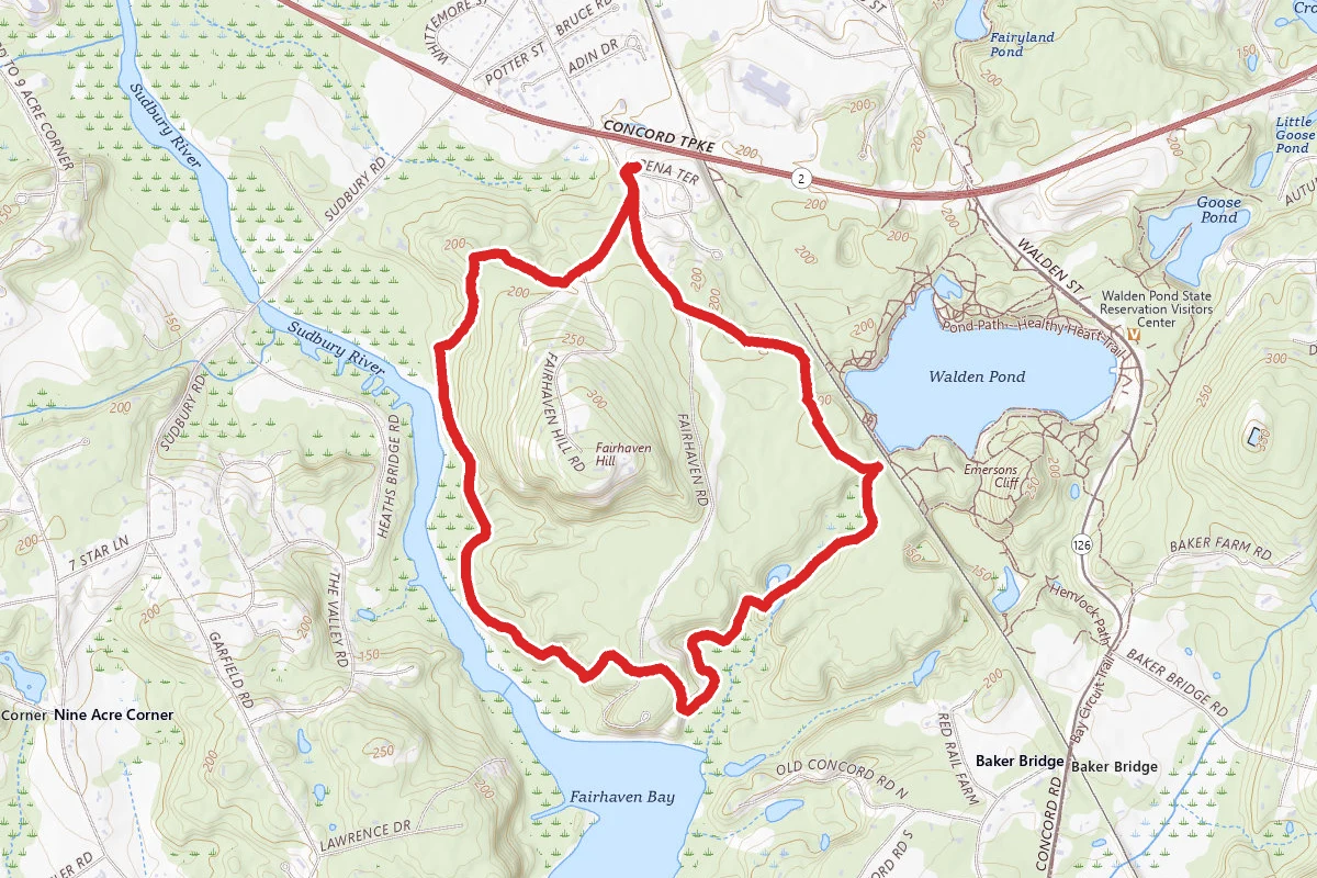 Fairhaven and Andromeda Trail