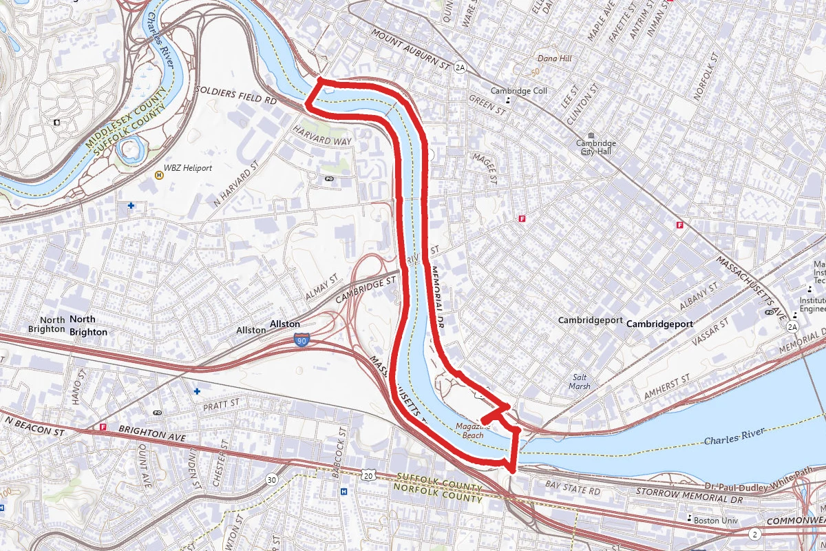 Charles River Southwest Corridor Trail