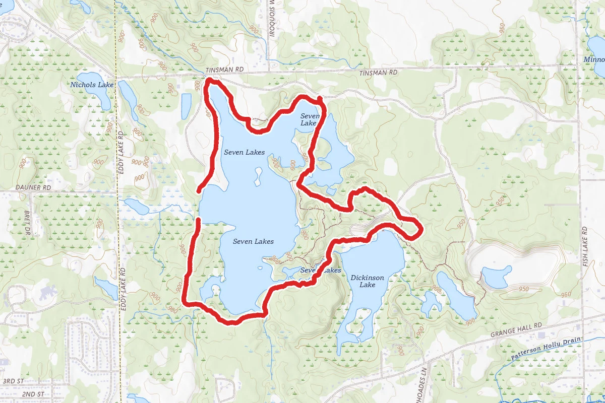 Seven Lakes and Green Trail Loop