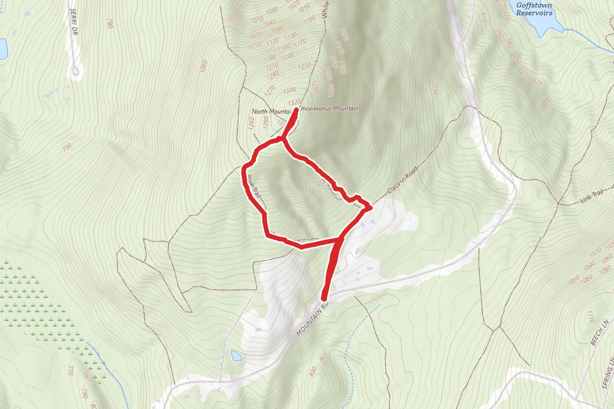 North Uncanoonuc Mountain