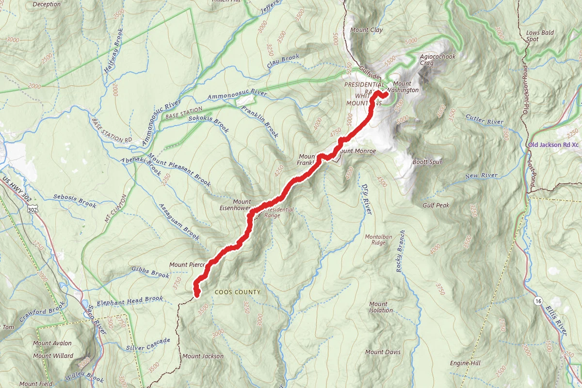 Mizpah Hut to Mount Washington