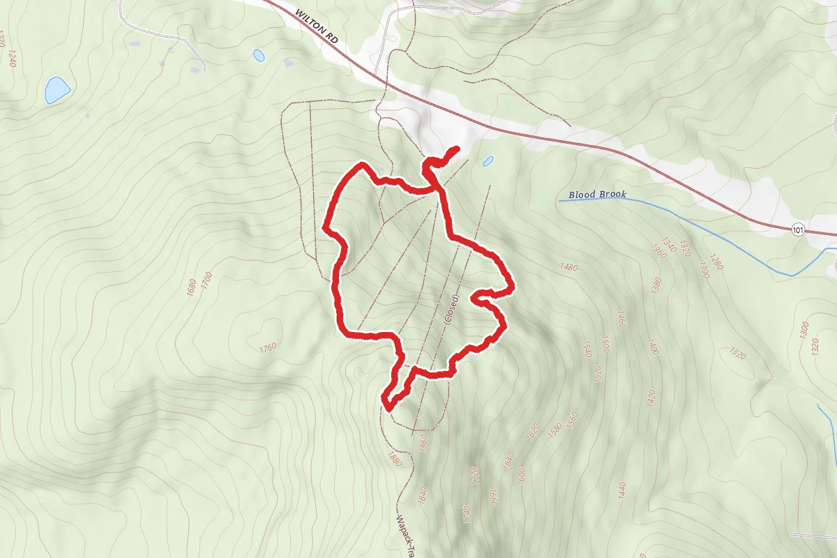Wapack and Beebe Trails Loop