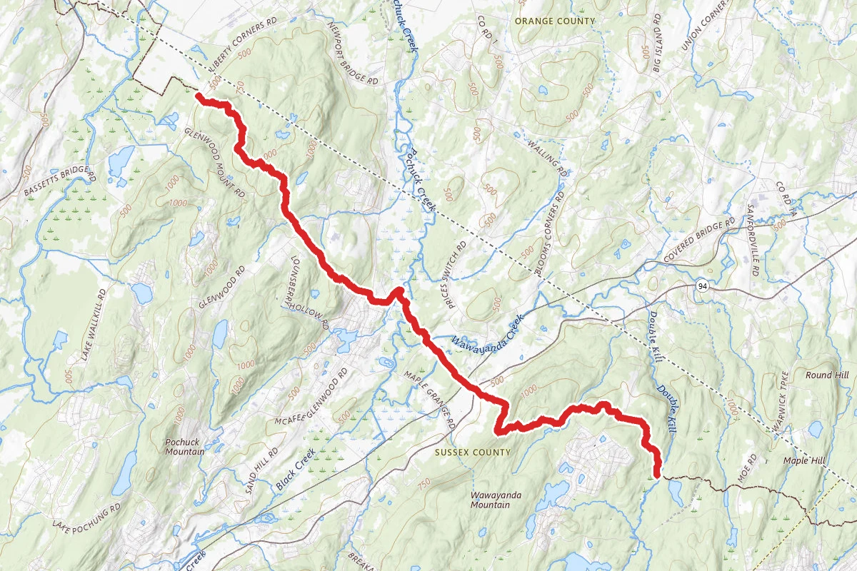 Vernon Valley via Appalachian Trail