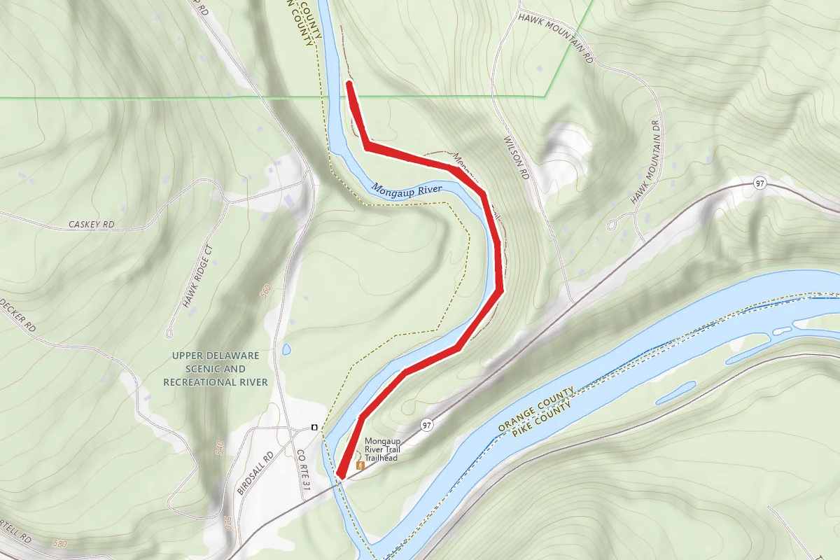 Mongaup River Trail