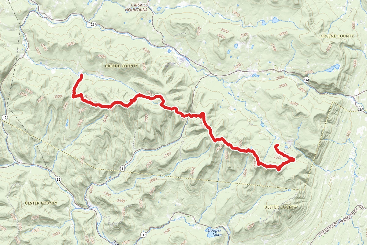 Devil's Path East to West