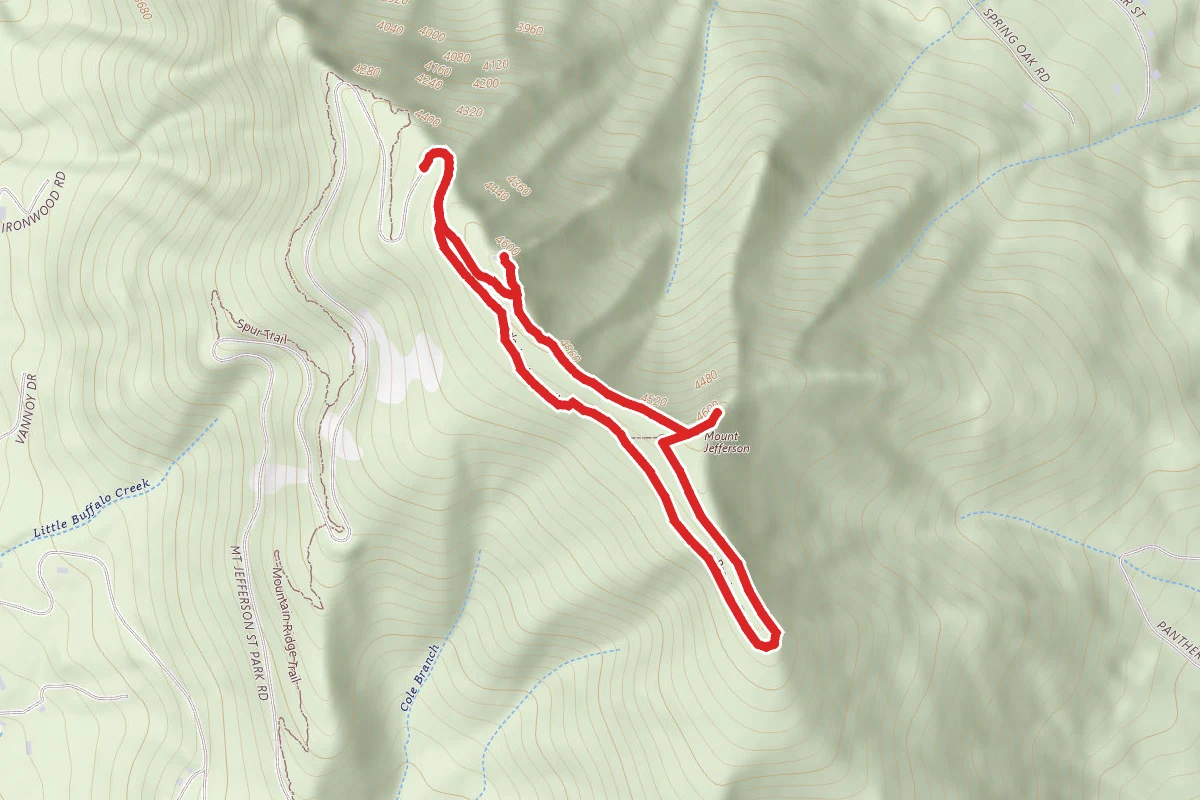 Mount Jefferson, Rhododendron and Lost Providence Trail