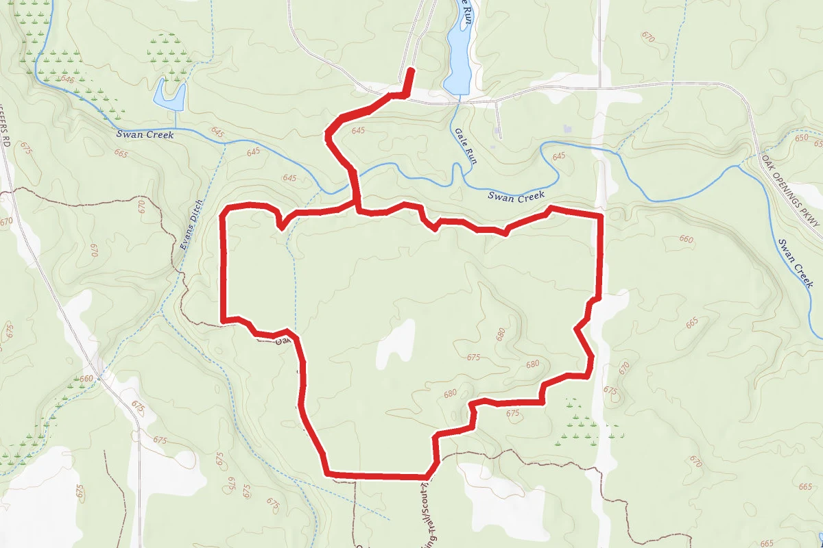 Oak Openings Ridge Trail