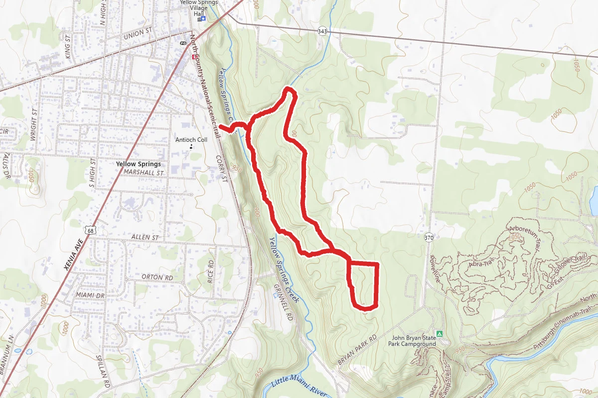 Glen Helen and Pine Forest Loop