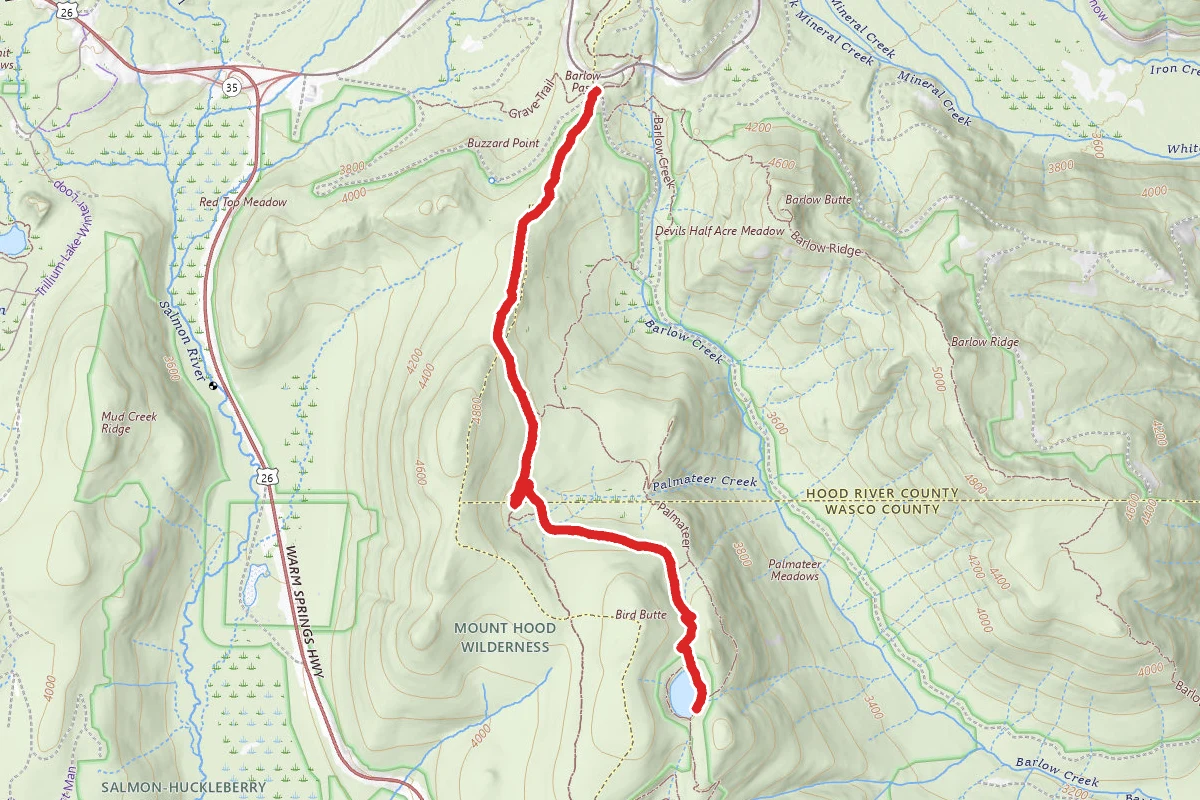Barlow Pass to Upper Twin Lake via PCT