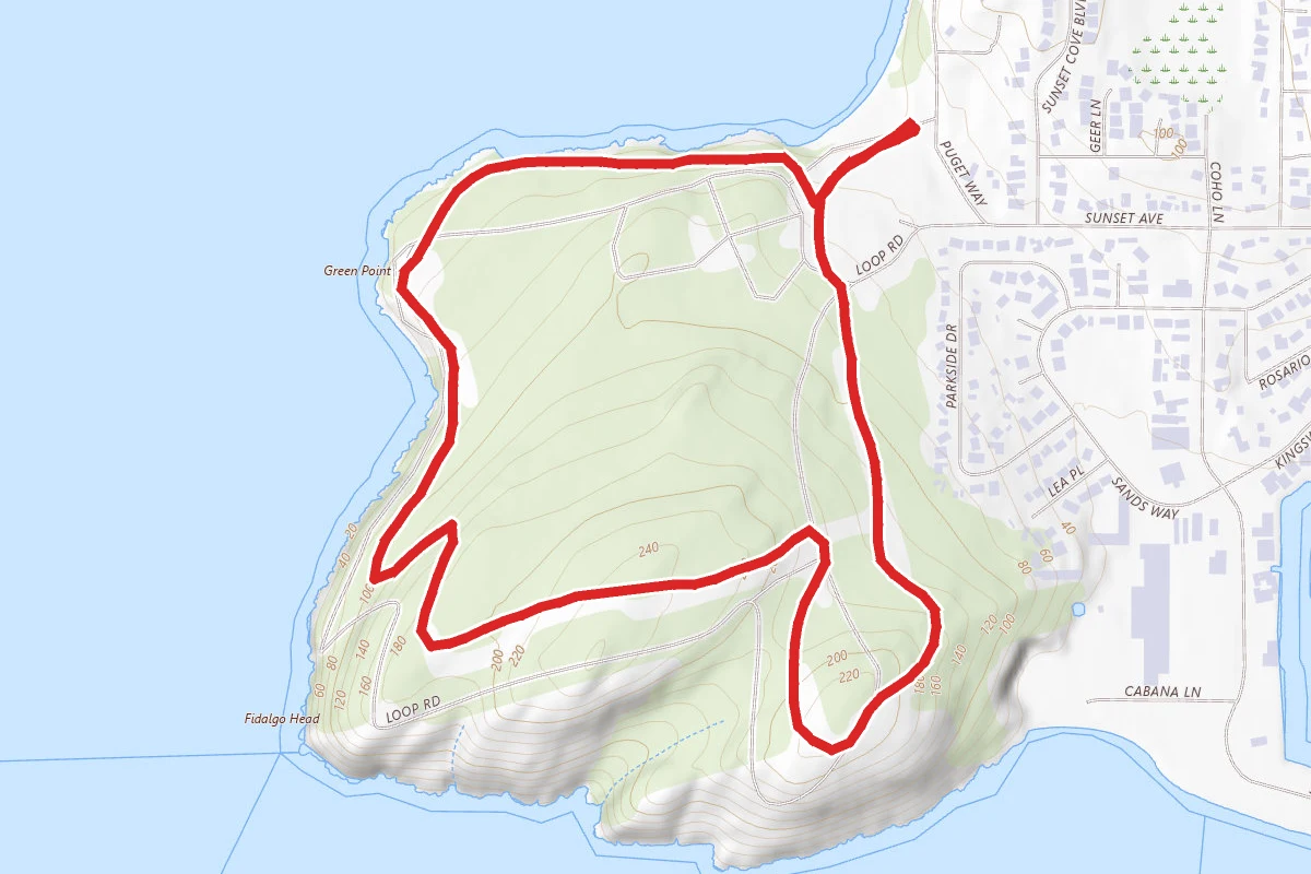 Washington Park Trail