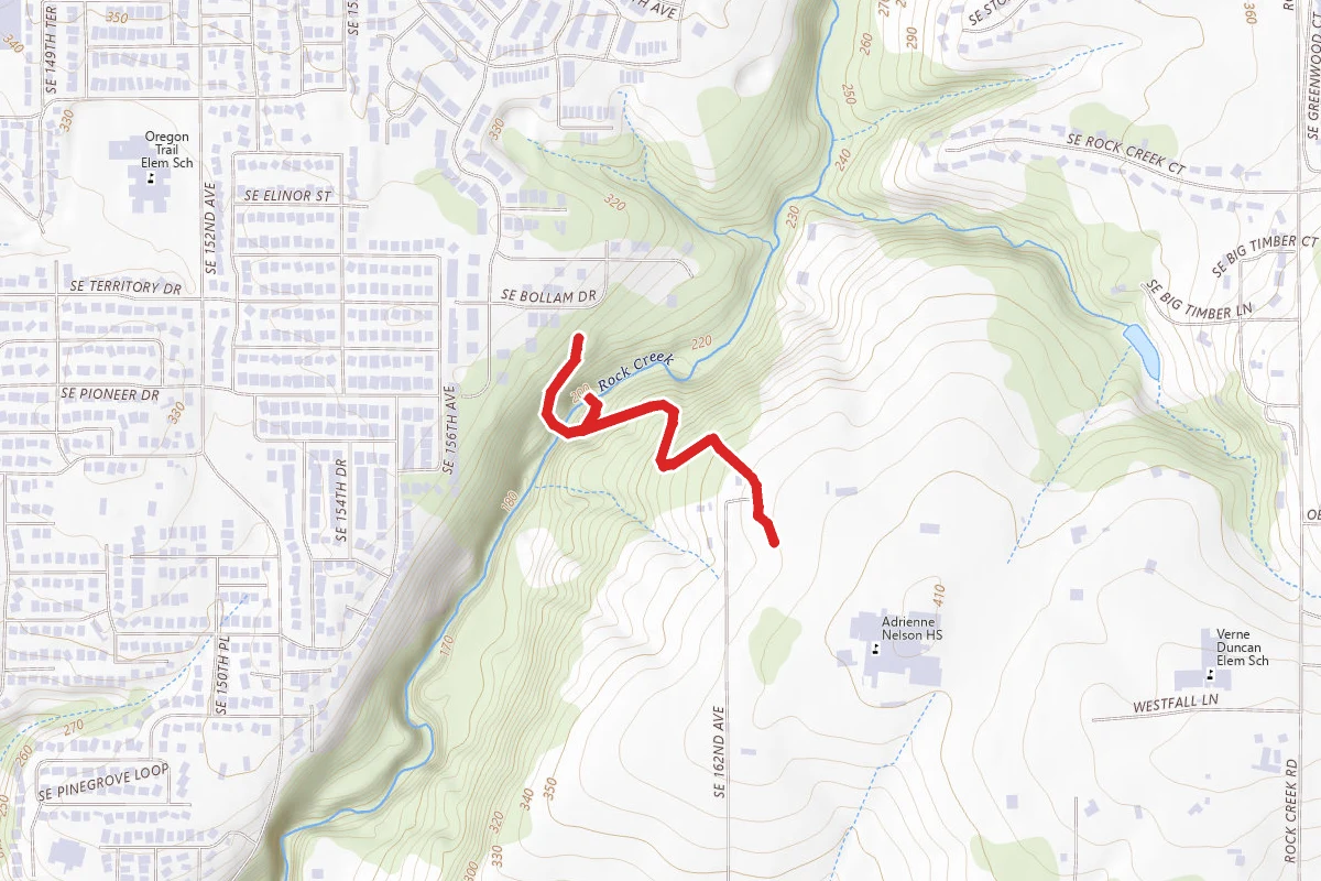 Hidden Falls Nature Park Trail