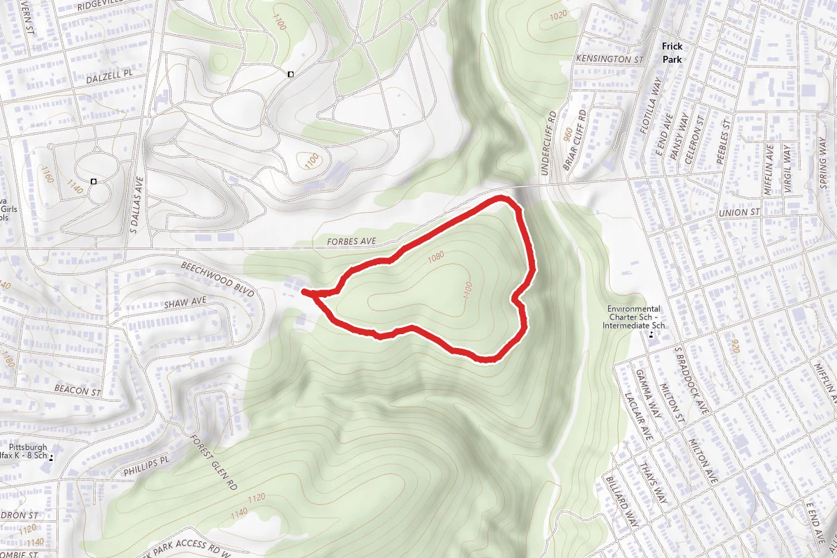 North Clayton Trail to South Clayton Trail Loop