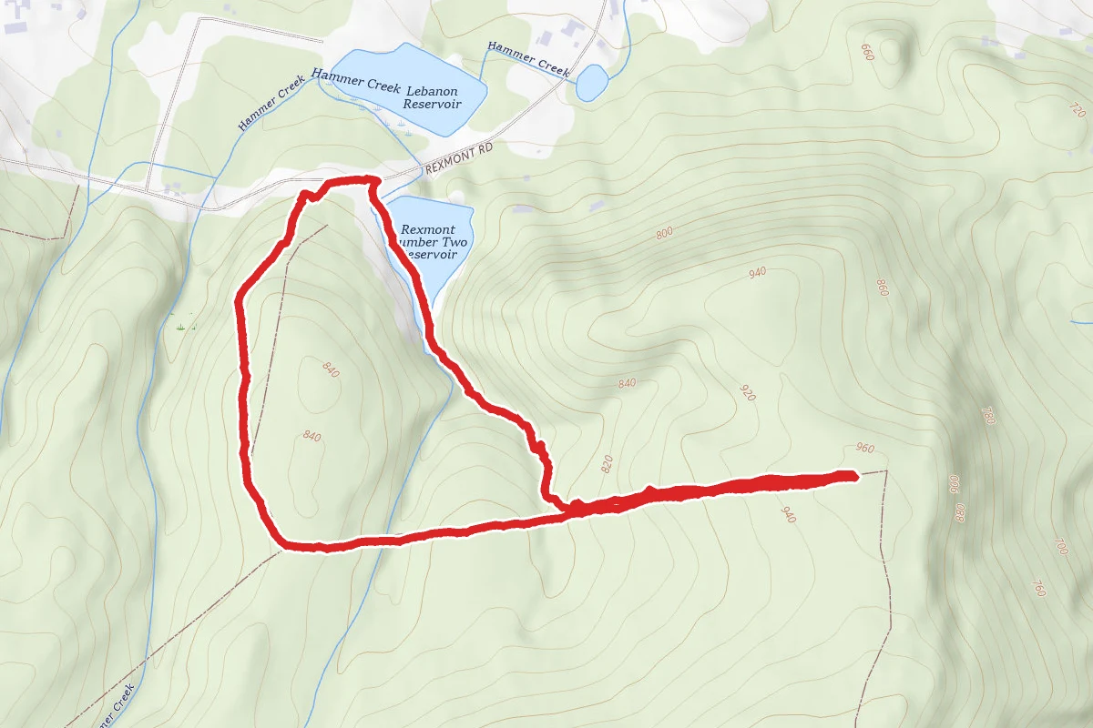 Rexmont Dam Area