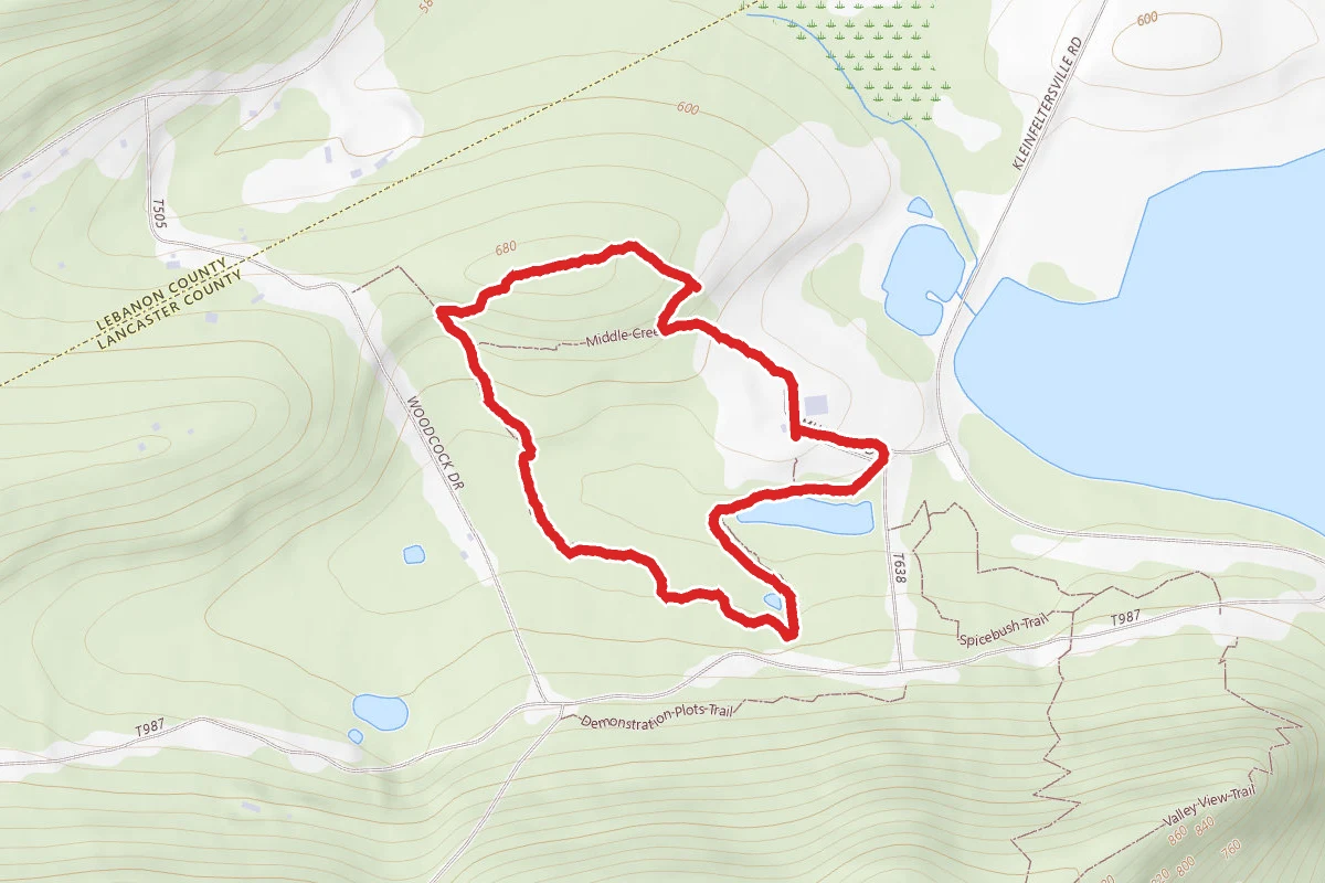 Middle Creek Short Conservation Trail Loop