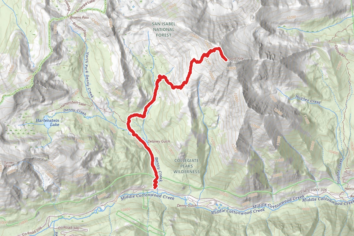 Mount Yale Summit Trail