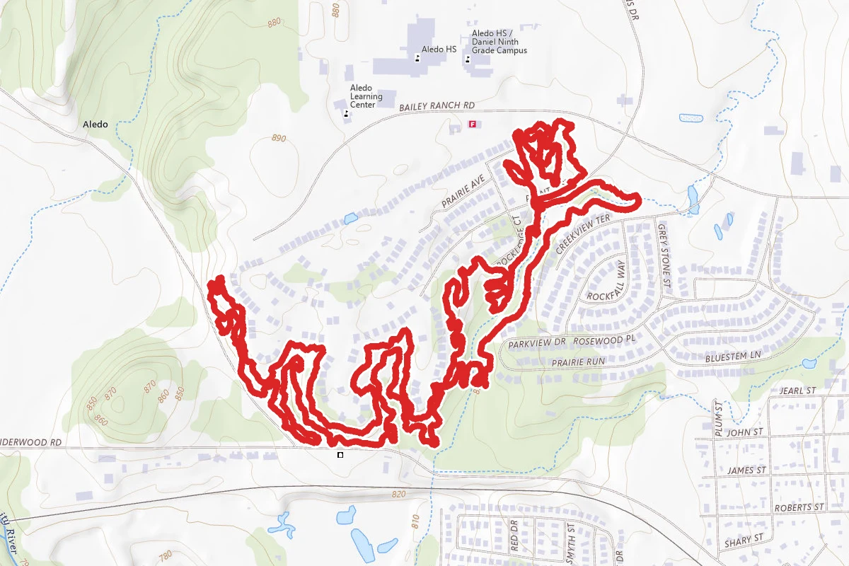 Parks of Aledo Trail