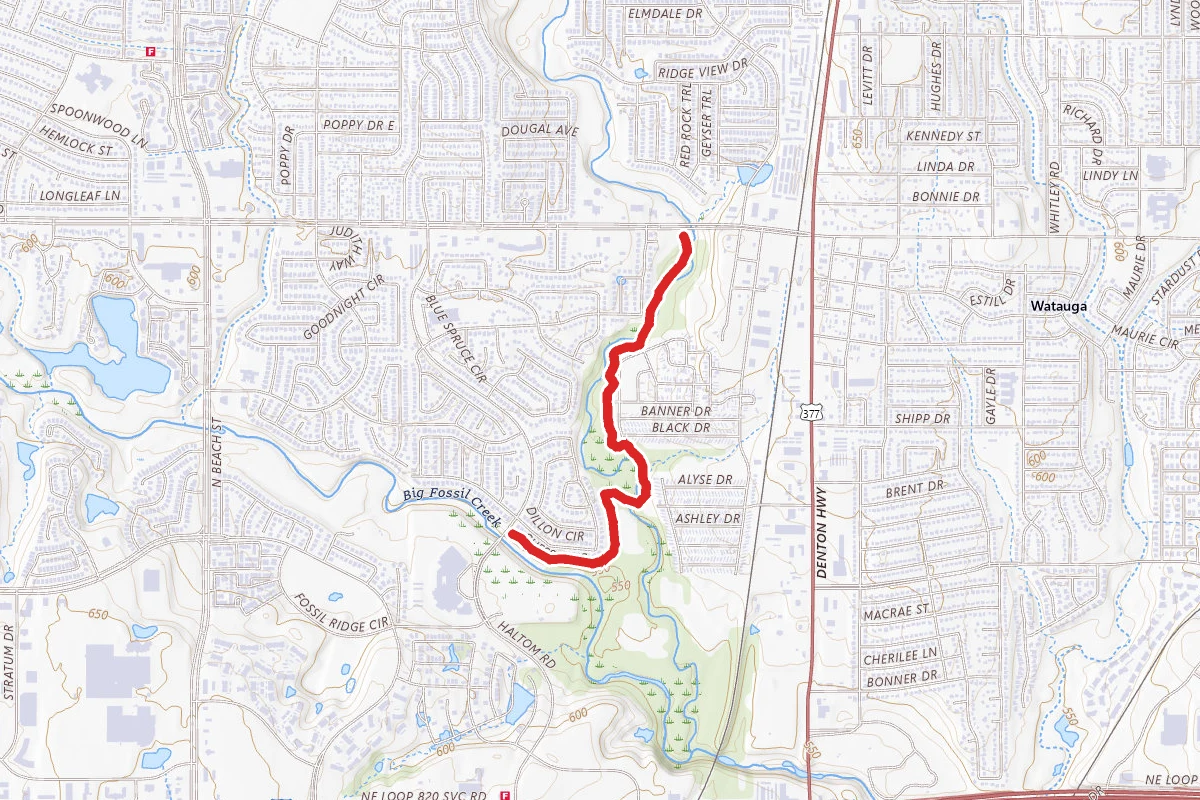 Whites Branch Park Trail