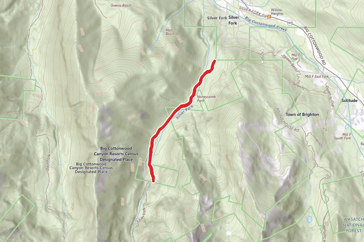 Silver Fork Trail