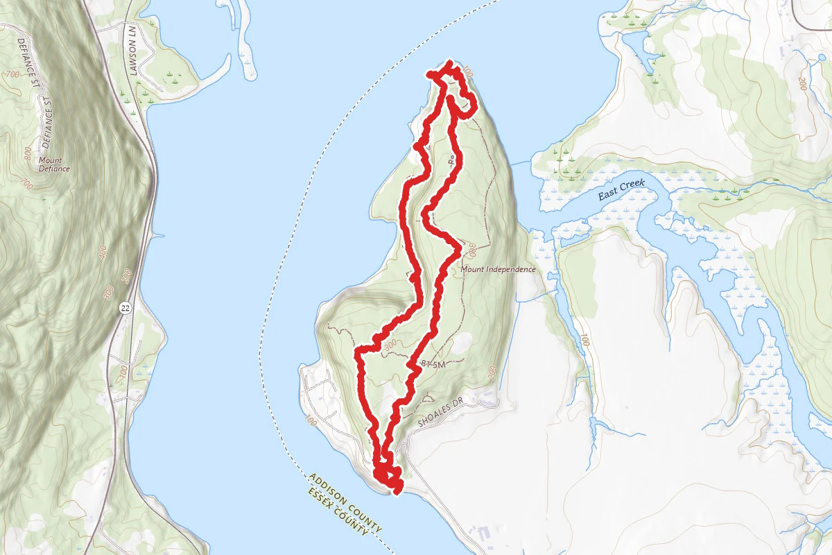 Mount Independence Trail