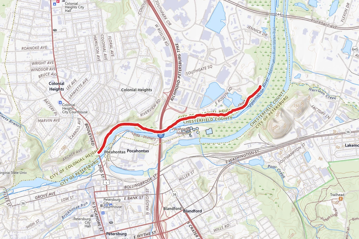 Appomattox River Greenway Trail