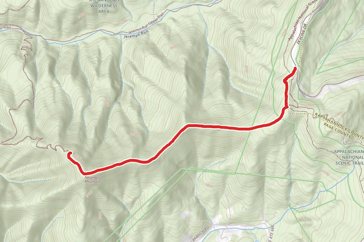 Neighbor Mountain via Neighbor Mountain Trail