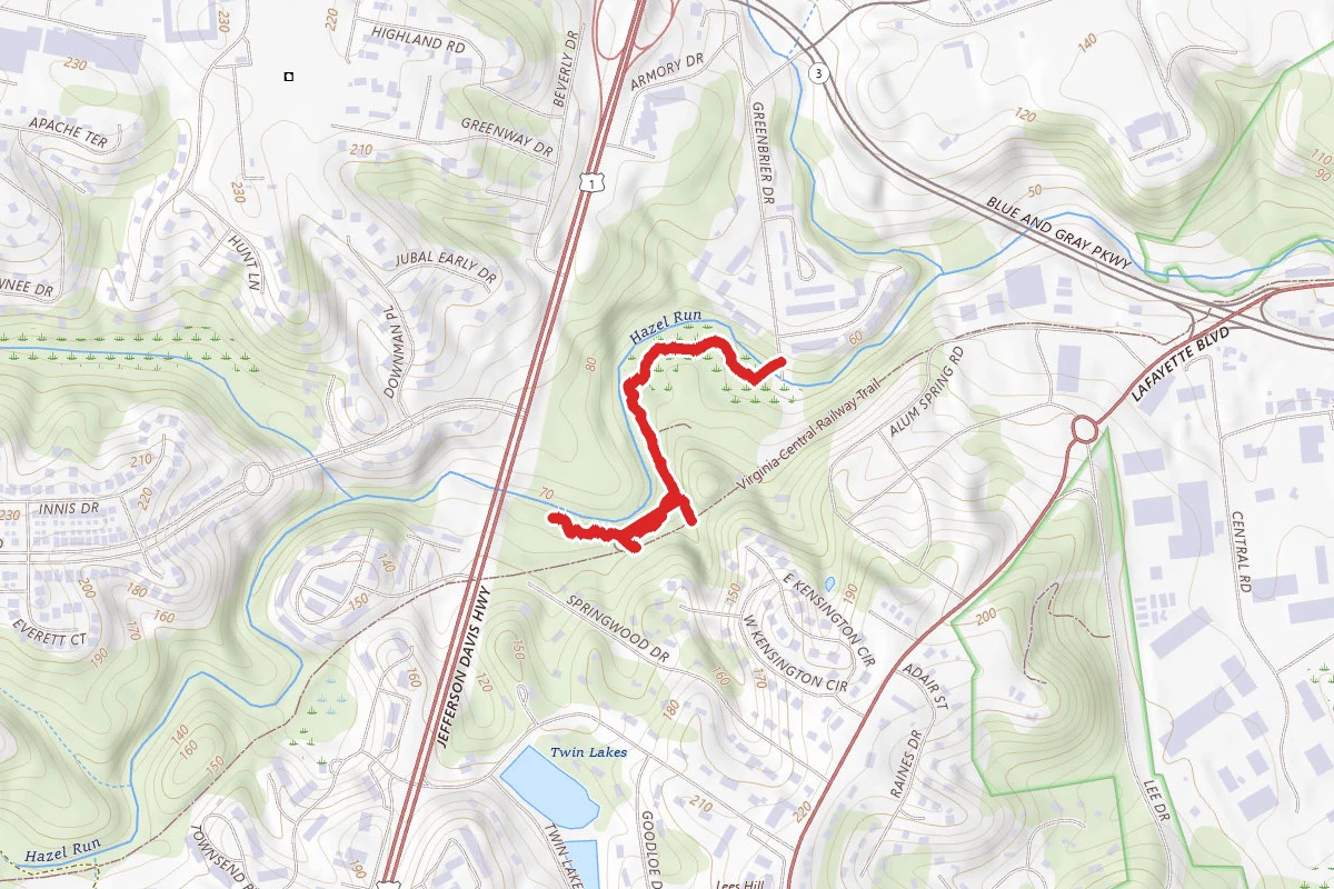 Alum Springs Park Loop