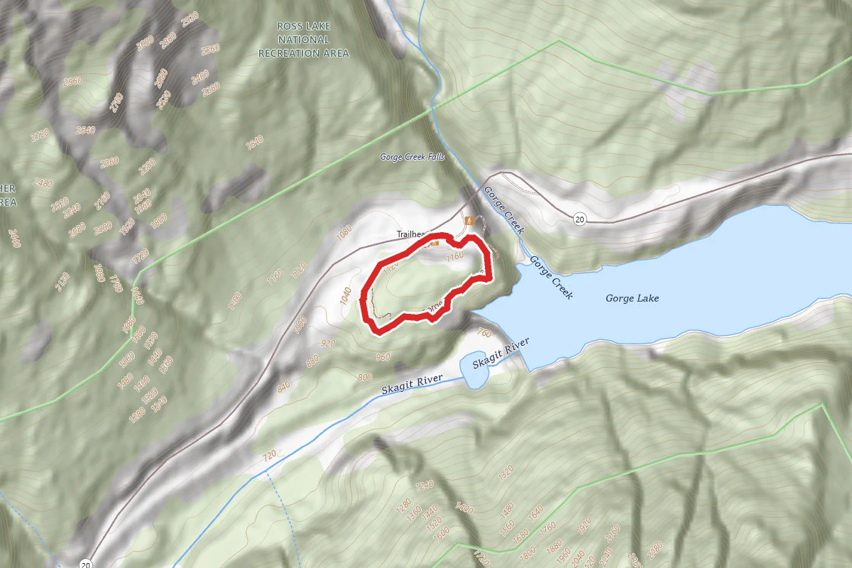Gorge Creek Falls Trail