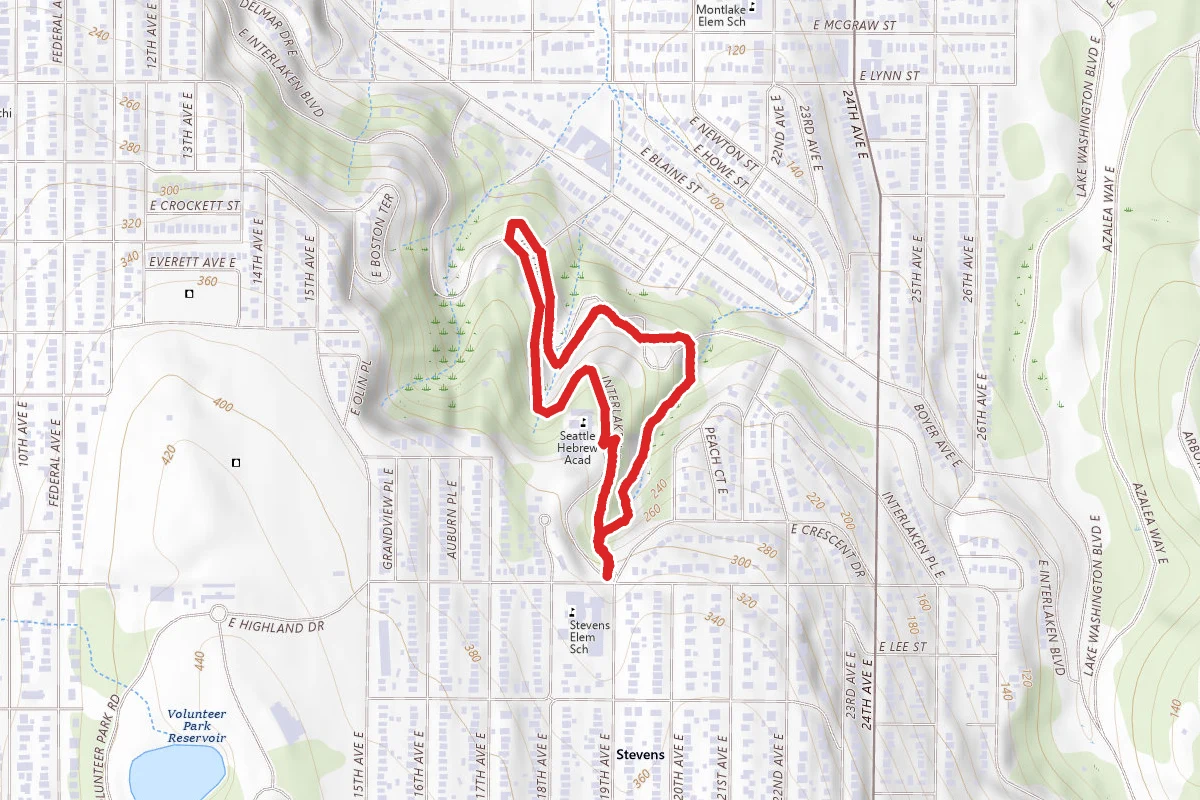 Interlaken Park Loop