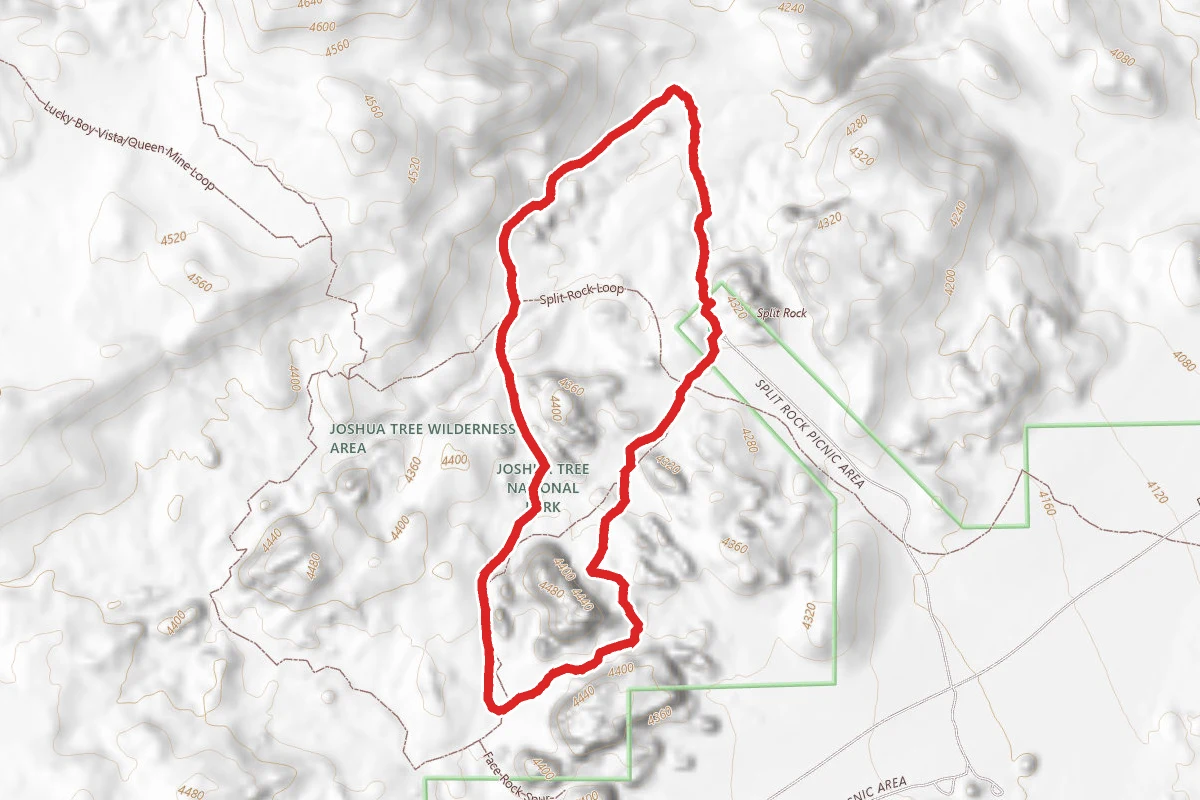 Split Rock Loop Trail