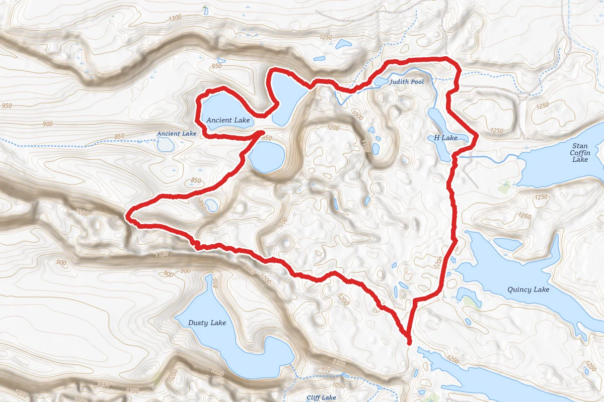 Dusty Lake to Ancient Lakes