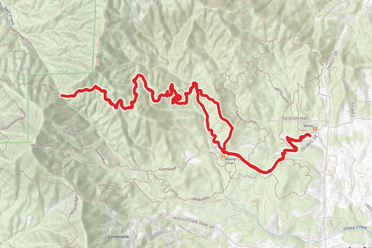 Escalator Trail and Meiner's Loop