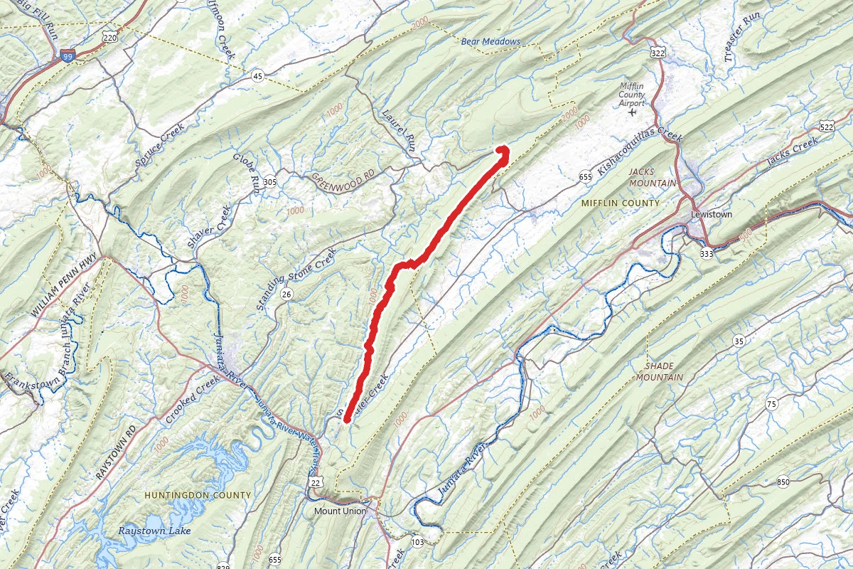 Standing Stone Trail