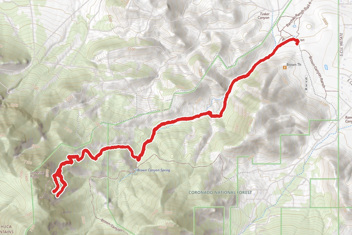 Pomona Mine Trail