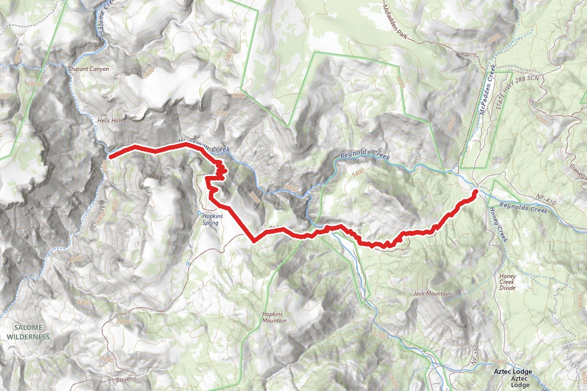 Hell's Hole Trail