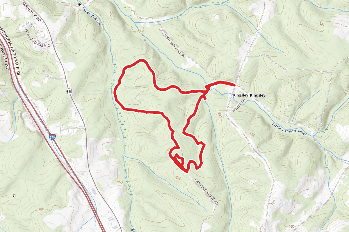 Beaver Valley and Bennet Ridge Loop Trail
