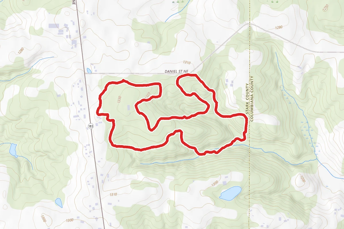 Aspen, Flat Top, Huston Woods, and Huston Farm Loop