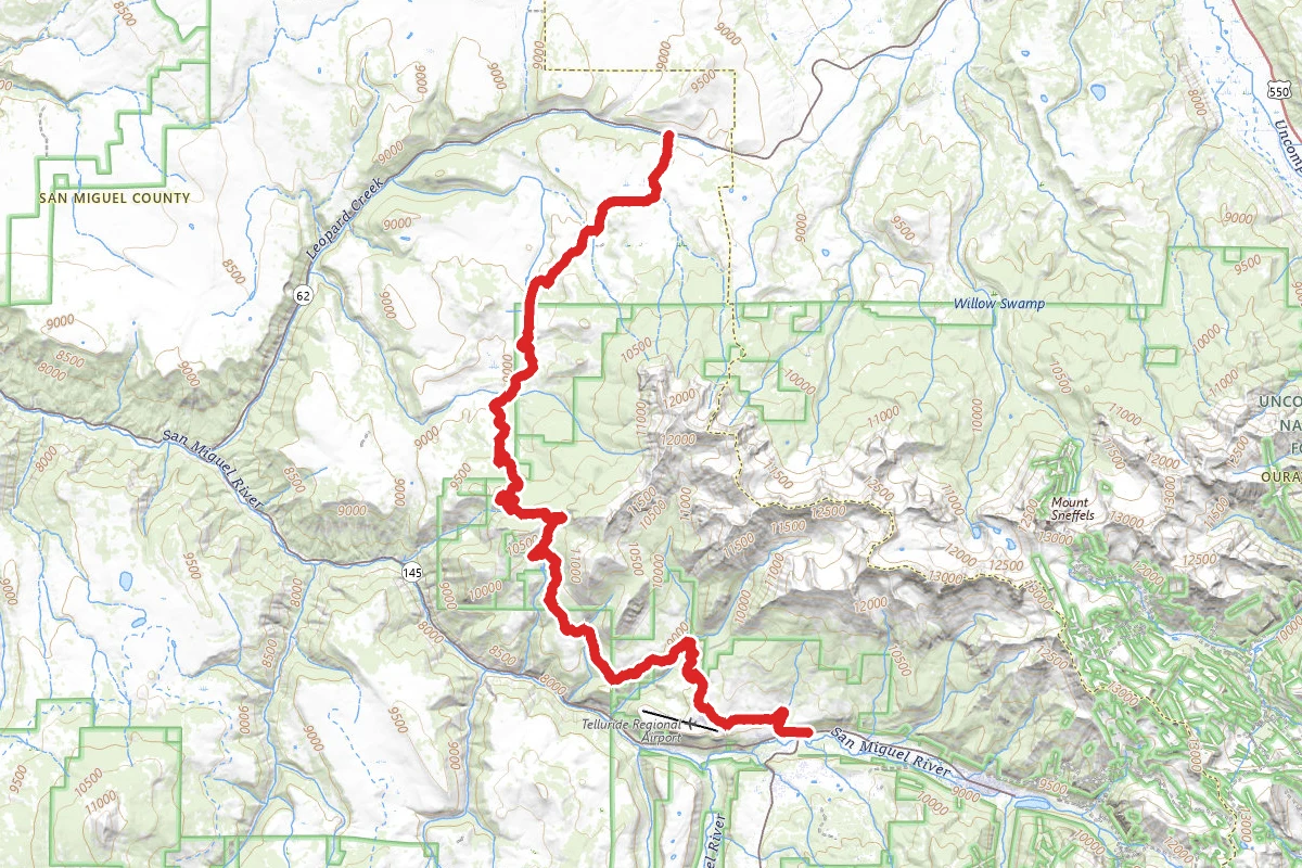 Last Dollar OHV Route
