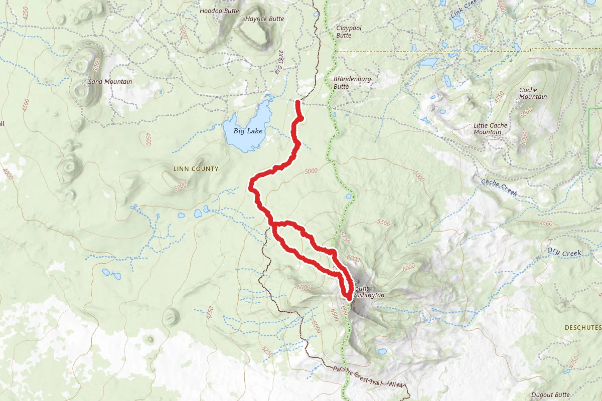 Mount Washington Via Pacific Crest Trail