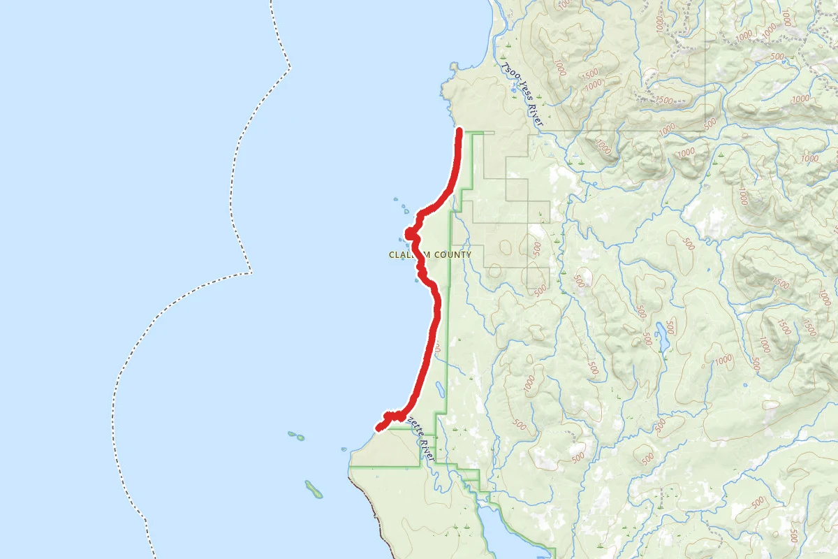 Shi Shi to Ozette River Beach Trail