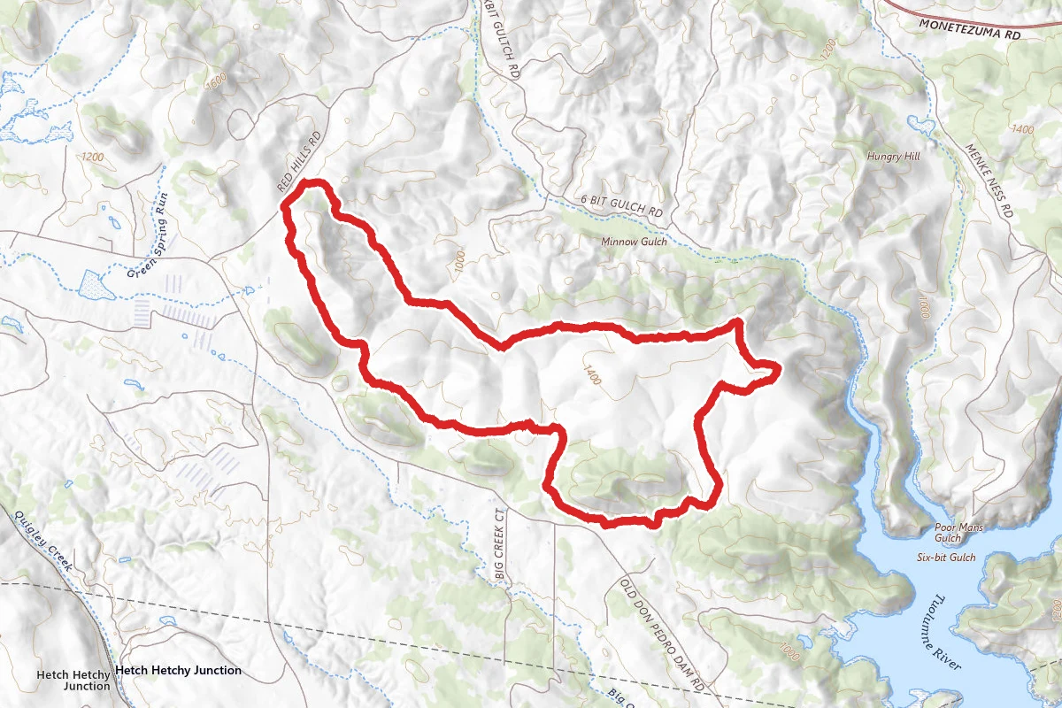Soaproot Ridge, Six Bit, Old Stage Loop