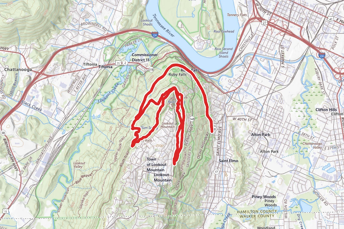 Guild Hardy Loop Trail