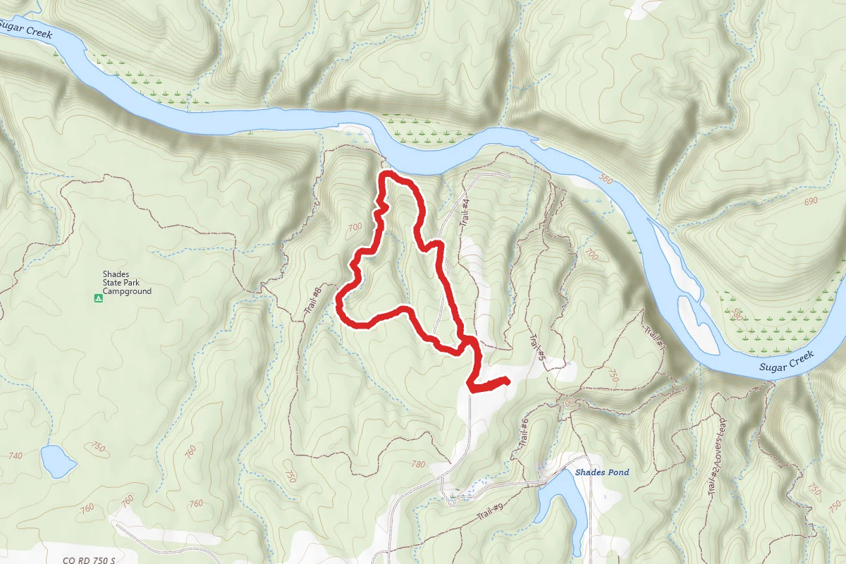 Shades State Park Trail #7