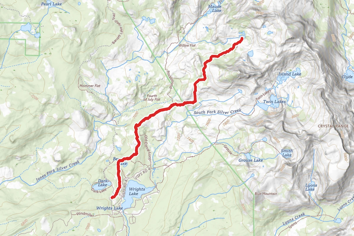 Gertrude Lake Trail