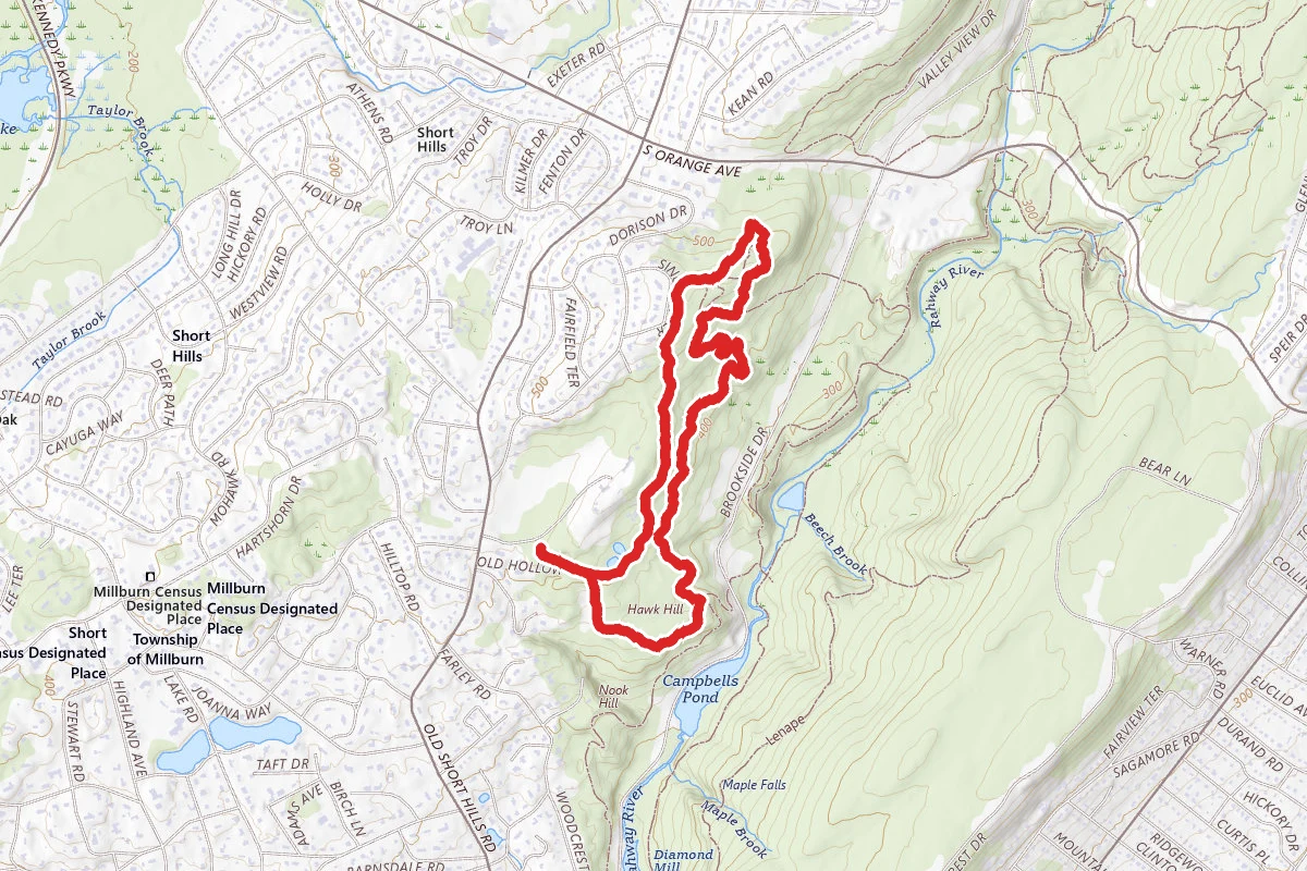 West Ridge and Elmdale Loop