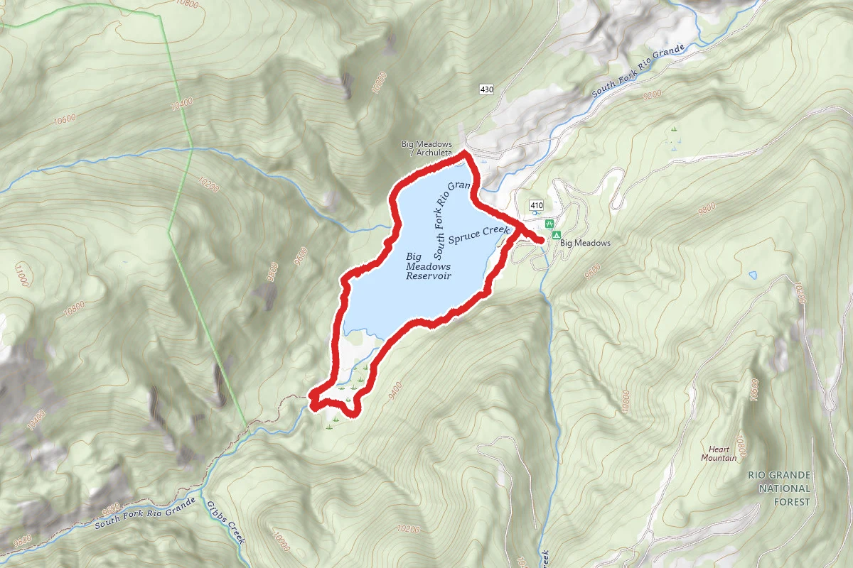 Big Meadows Reservoir Trail