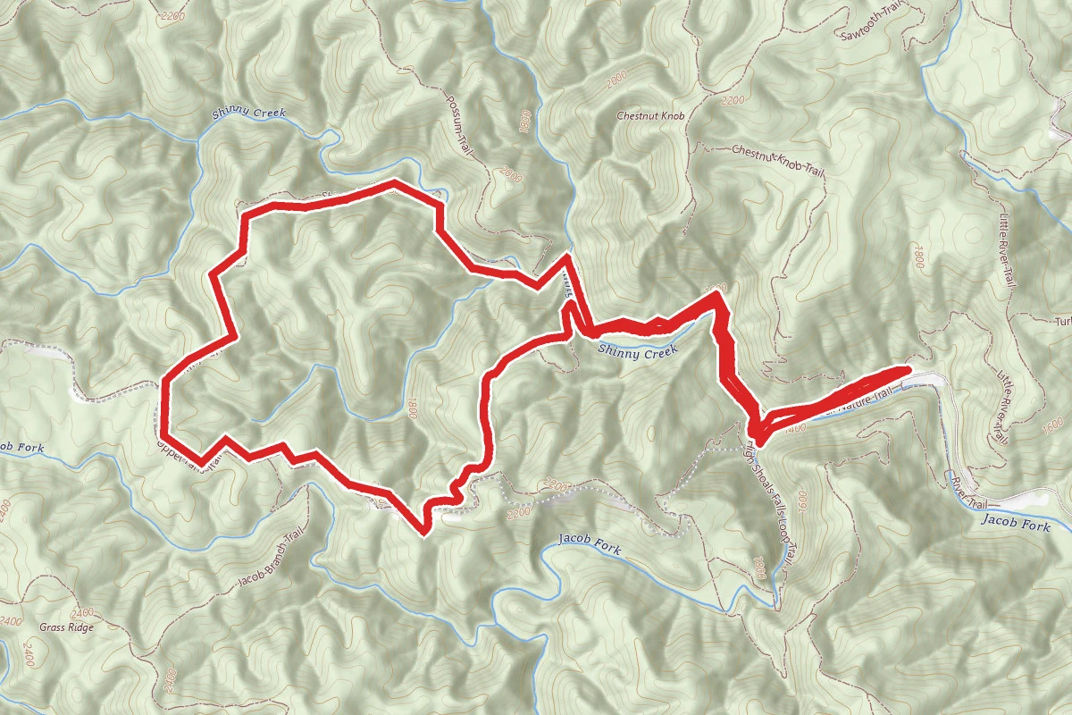 Shinny Creek Loop Trail
