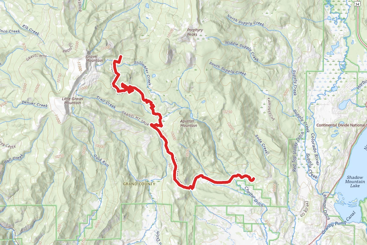 Stillwater Pass OHV Trail