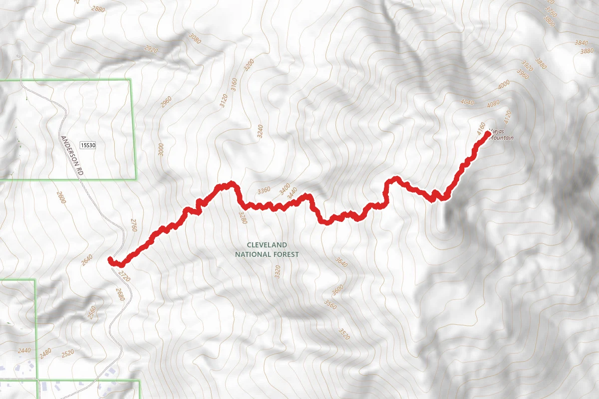 Viejas Mountain Trail