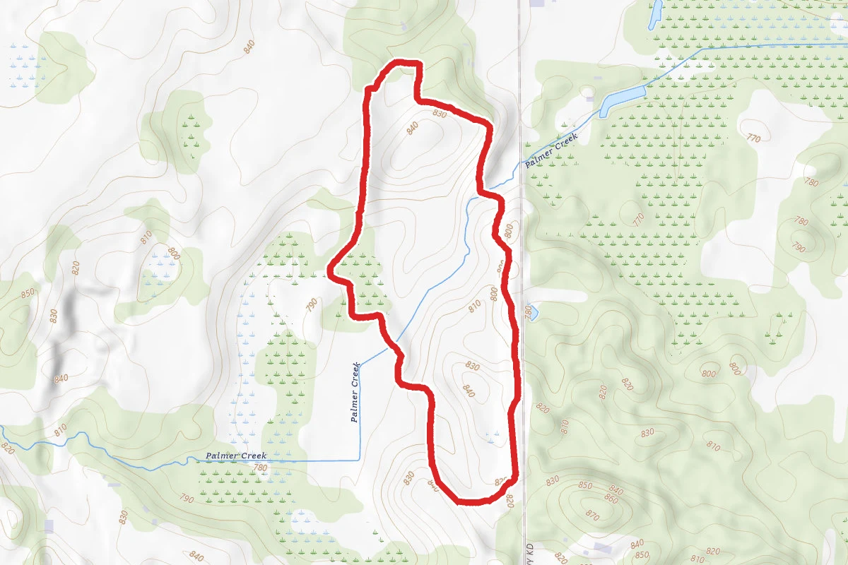 KD Lake Green and Red Trail
